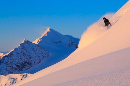 Valdez backcountry skiing