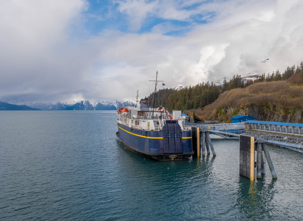 Ferry in Valdez, Alaska